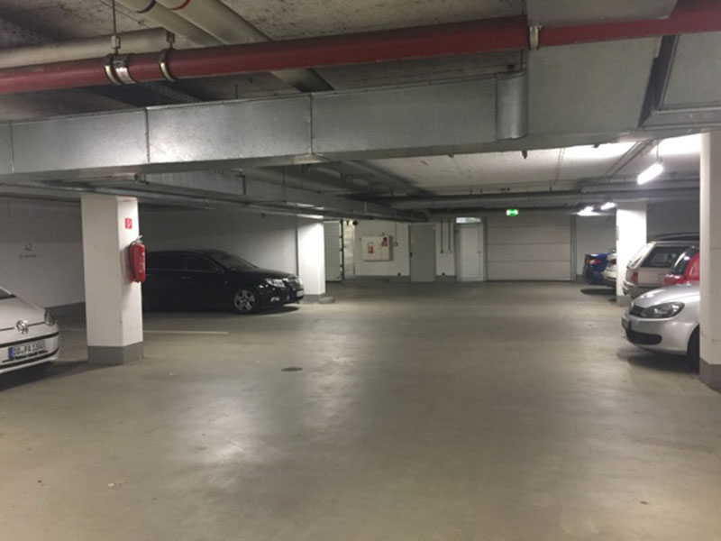 Tiefgarage in Dresden